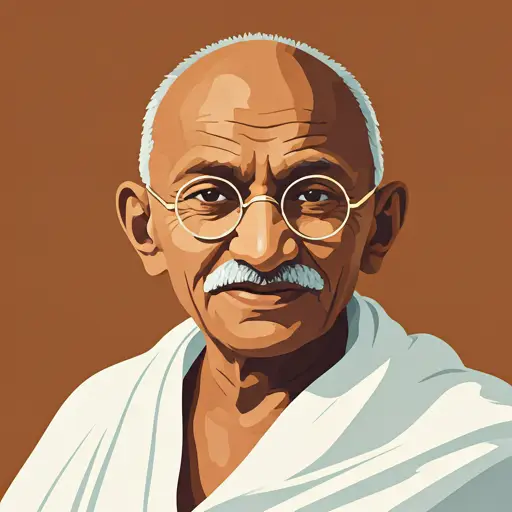 Mahatma Gandhi Indian freedom fighter